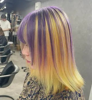 セミロング 🌟ハイトーン/ボブ /RYOJU🌟のヘアスタイル