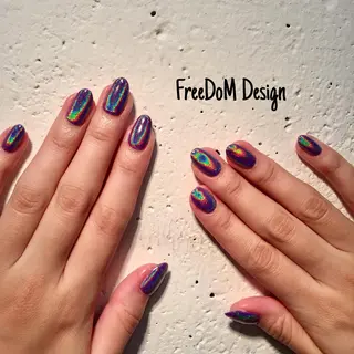 ネイル ＦreeDoＭ   Design所属・W KUMIのネイルデザイン