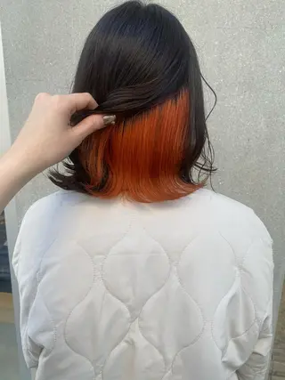カラー AYANE 韓国ヘア /レイヤーカットのヘアスタイル