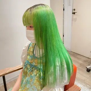 ロング カラー Blanche by artina川崎店所属・ゆう🫧 透明感/ハイトーンのヘアスタイル