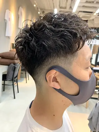 ショート パーマ メンズ mee.urawa所属・似合わせショート×透 明感/やじまたかしのヘアスタイル