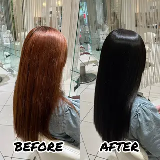ロング 髪質改善美容師 鈴木のヘアスタイル