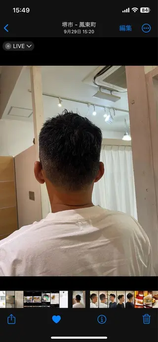 ショート メンズ Men's hair salon First 中百舌鳥店所属・First なかもず 店 YUKIのヘアスタイル