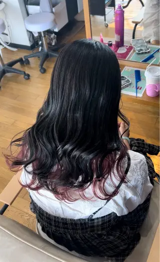 ロング カラー ハイトーン、カラー 特化⟡.·すわ☁️のヘアスタイル