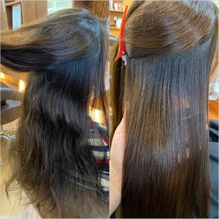 ロング パーマ 菅村 勇亮のヘアスタイル