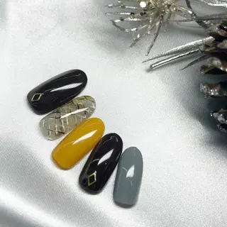 ネイル ⭐︎休業中の練習⭐︎ JNA認定講師髙橋のネイルデザイン