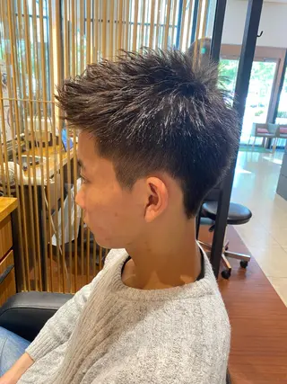 ショート メンズ 依田悠人 🌟メンズカット特化のヘアスタイル