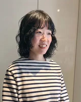 ショート パーマ kawai rihoのヘアスタイル