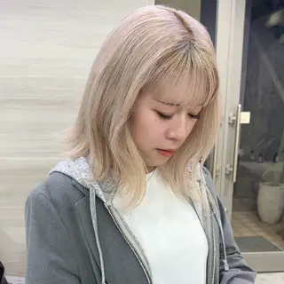 ミディアム カラー The Path ARENのヘアスタイル