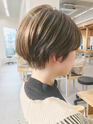 ショート イメチェンカット✂️ 錦糸町佐藤店長のヘアスタイル