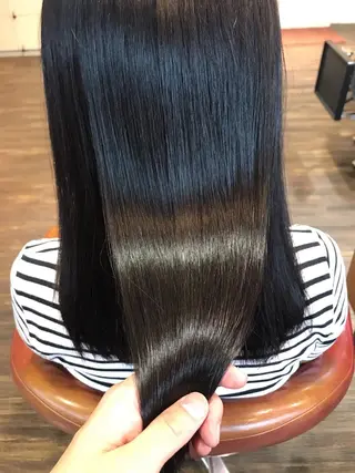 ロング 縮毛矯正/ 髪質改善 /ショート　圍　崇行のヘアスタイル