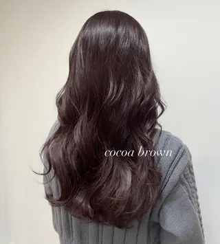 ロング カラー 透明感カラー／ 艶感カラー／RAMUのヘアスタイル