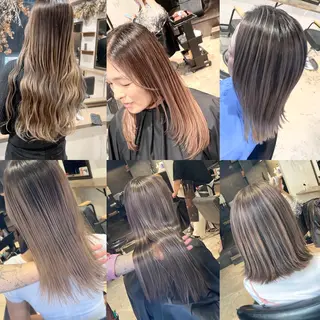 ロング カラー ギャルの革命児 秀斗のヘアスタイル