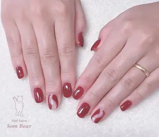ネイル Som Bear所属・nail salon Som Bear🧸のネイルデザイン