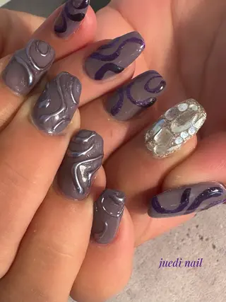 juedi nail(木曜日のネイル)所属・juedi nail KAORINのネイルデザイン