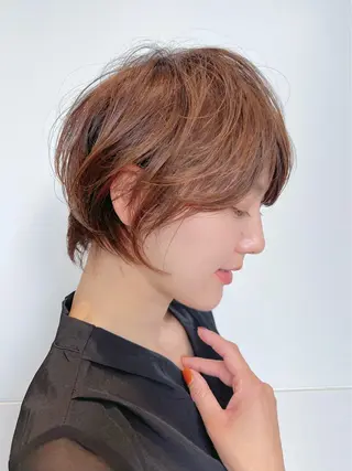 ショート 縮毛矯正 /横山陸人のヘアスタイル