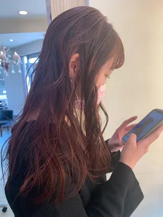 ロング カラー DiMPlE  ディンプル所属・🌸スタイリスト 山浦美恵のヘアスタイル