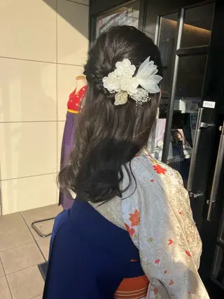 ヘアアレンジ yukari 艶髪ヘアのヘアスタイル