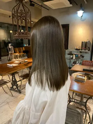 セミロング カラー ヘアアレンジ 🍀艶髪・透明感🍀 TATSUKIのヘアスタイル