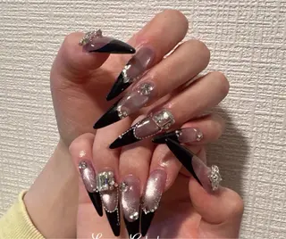 ネイル 長さ出し専門パーツ jenniferのネイルデザイン