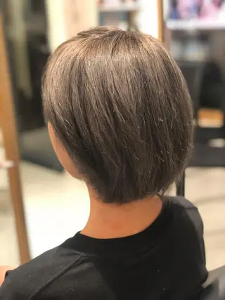 ショート 永井大樹✨ 透明感カラー✨のヘアスタイル