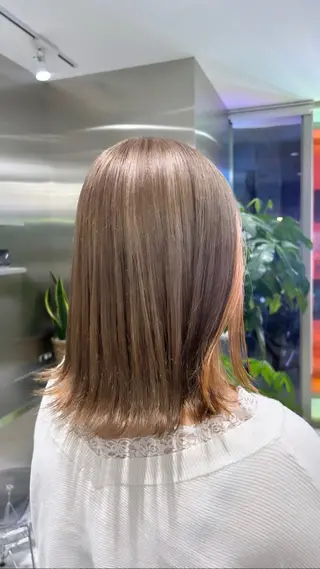 ミディアム カラー メンズ/ボブ/パーマ /くるみのマツエク・マツパデザイン