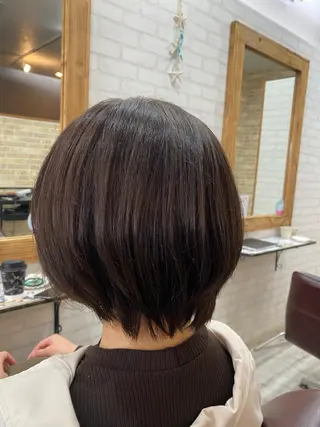 ショート 若山 敦のヘアスタイル