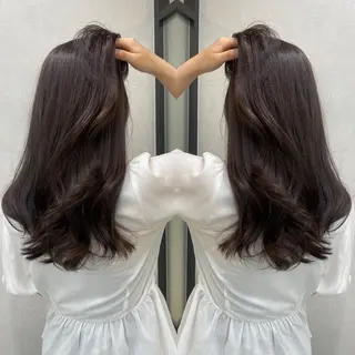 ロング カラー tocca 💜石田愛結💜のヘアスタイル