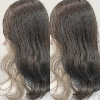 カラー teddy所属・韓国レイヤー//ブラ ウンカラー🐼メイのヘアスタイル