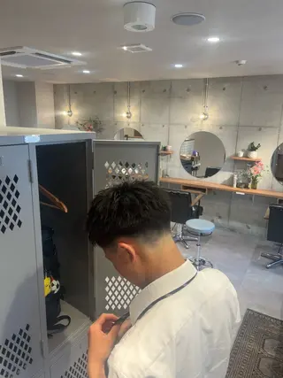 ショート メンズ Lamp所属・🌀メンズパーマ🌀 🐏丸山祐宇🐏のヘアスタイル