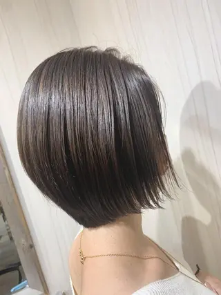 ミディアム パーマ カラー ヘアアレンジ 嶋村夏実🌼レイヤー 🌸白髪ぼかしのヘアスタイル