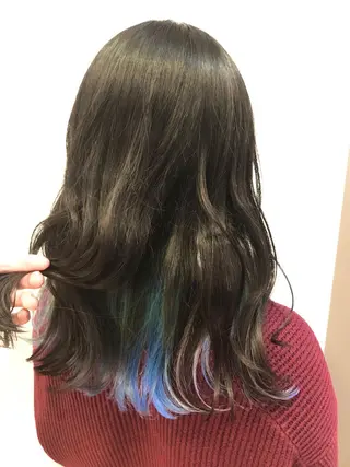 ロング カラー 【Zina札幌大通】 店長 福間 和也のヘアスタイル