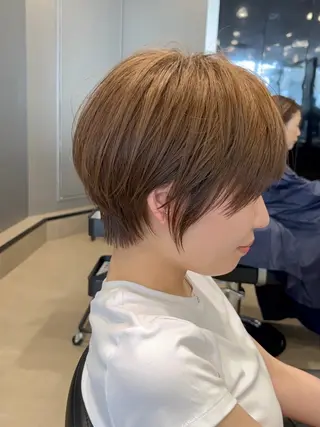 ショート ショート特化 阿部聖のヘアスタイル