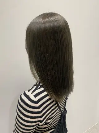 ミディアム カラー mina🪐立川駅/ レイヤー/ボブのヘアスタイル