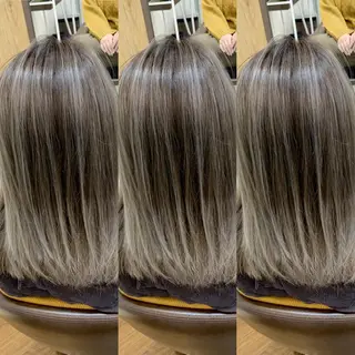 ミディアム カラー パーマ ヘアアレンジ APSEE メンズカラー特化のヘアスタイル