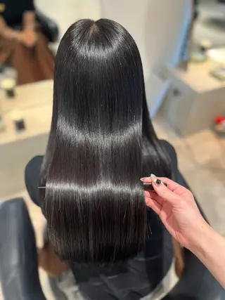 ロング パーマ 🫧美髪縮毛矯正🫧 横山 遥のヘアスタイル