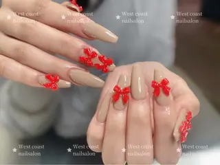 ネイル west coast スカルプ専門店のネイルデザイン