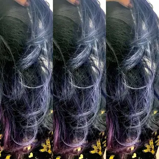 ロング ハイトーン💫 エクステ💫maiのヘアスタイル