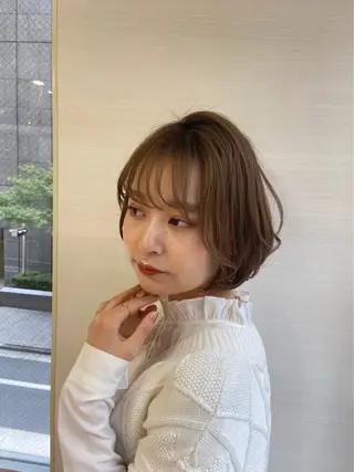 カラー 深澤 豪亮のヘアスタイル