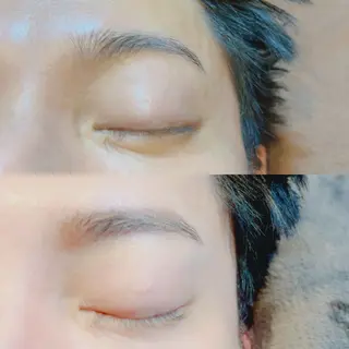 メンズ アイブロウ リスブラン MOMOKOのマツエク・マツパデザイン