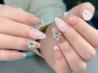 ネイル ココナッツネイル つきえ❄️🫧のネイルデザイン