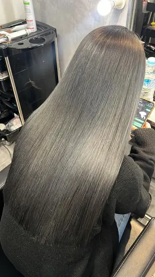 ロング カラー mimiiy梅田 中崎町ハイトーンのヘアスタイル