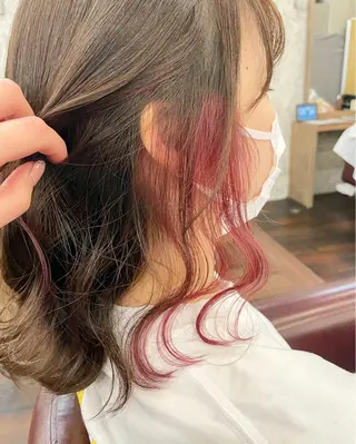 カラー AYAKA/カラー モデル募集ᡣ𐭩のヘアスタイル