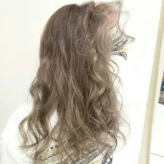 カラー ロング 韓国カラーエクステ 👑代表渡部雅己👑のヘアスタイル