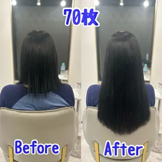 ロング シールエクステ AOI️🫧🩵のヘアスタイル