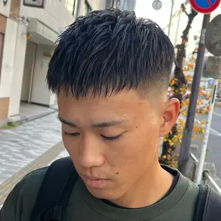 ショート メンズ 立川/メンズパーマ 厚進太郎のヘアスタイル