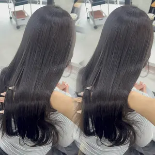 ロング カラー 赤み無し柔らかカラー 【梅田】madokaのヘアスタイル