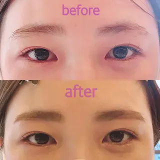 メンズ マツエク・マツパ パーフェクトウィンク ちぢいわみのりのマツエク・マツパデザイン