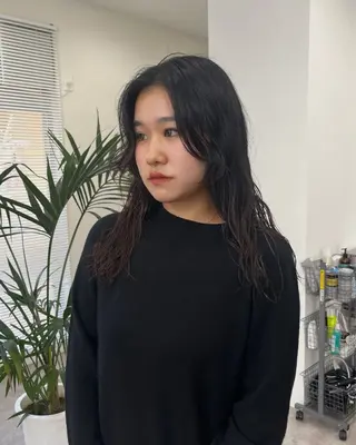 セミロング パーマ JOULE'S（ジュール）所属・JOULE'S natsukiのヘアスタイル