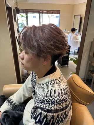 ショート メンズ 鹿児島 TSUBASAのヘアスタイル